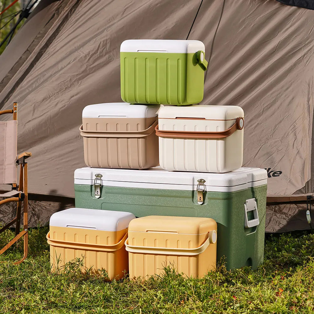 Portable 6L Insulated Ice Cooler Box