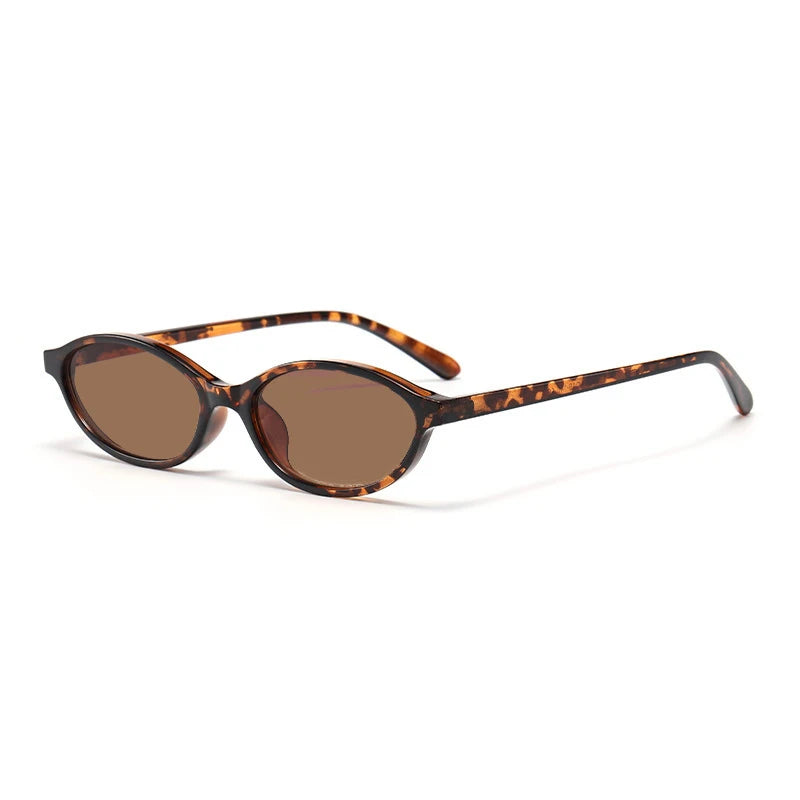 Retro Oval UV400 Sunglasses
