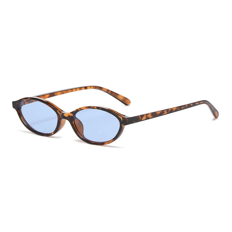 Retro Oval UV400 Sunglasses