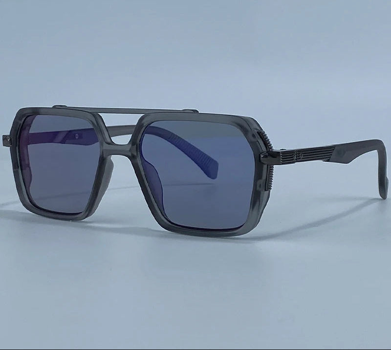 Retro Double Bridge Polarized Sunglasses