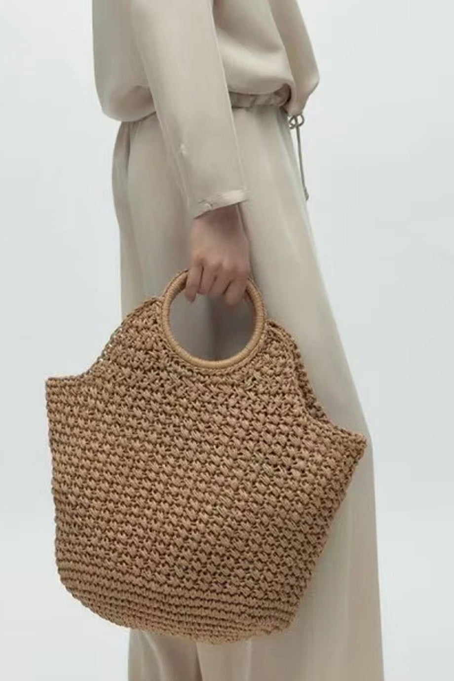 Cesta Straw Beach Shoulder Bag