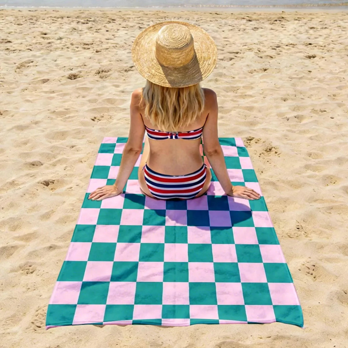 Oversized Microfiber Beach Towel