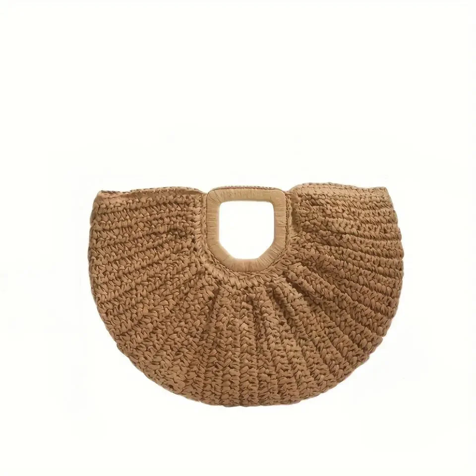 Cesta Straw Beach Shoulder Bag