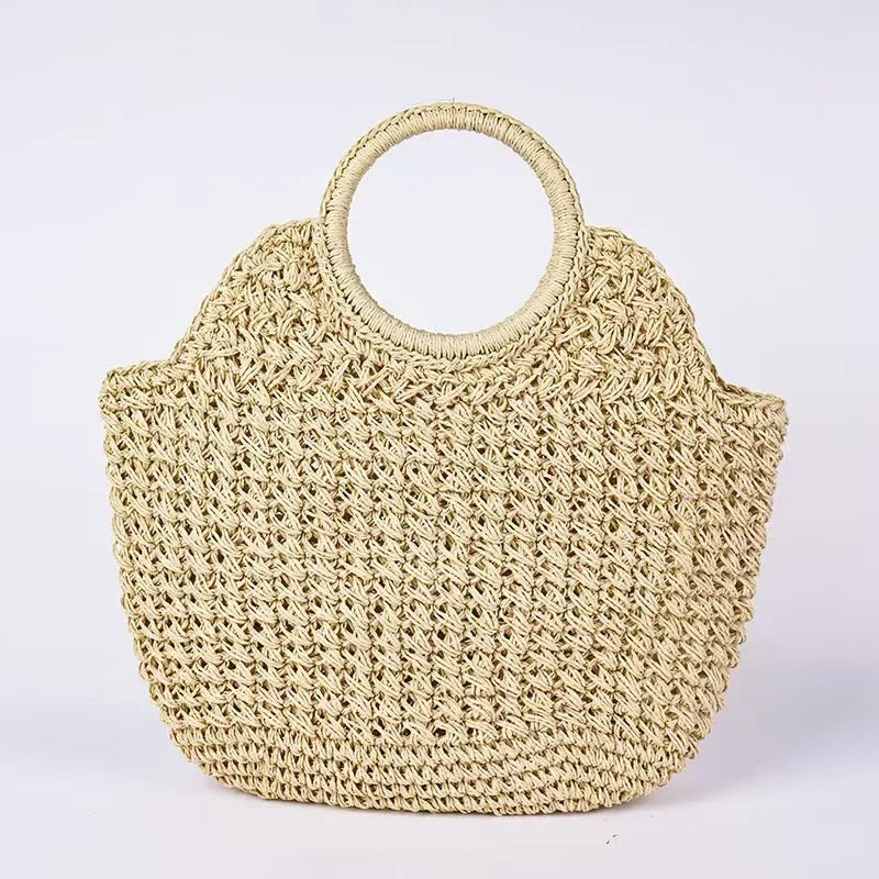 Cesta Straw Beach Shoulder Bag