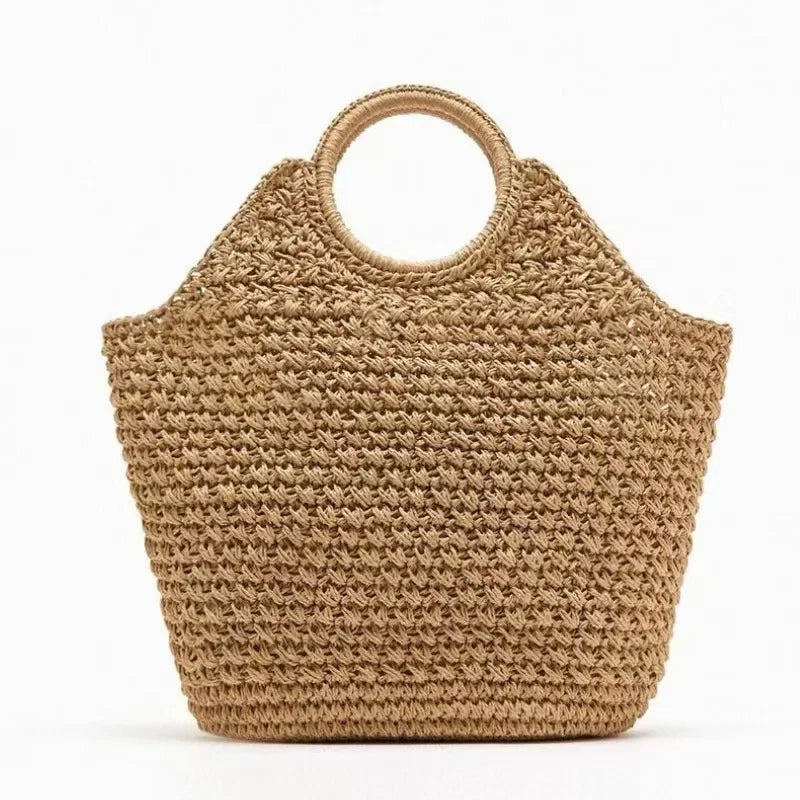 Cesta Straw Beach Shoulder Bag