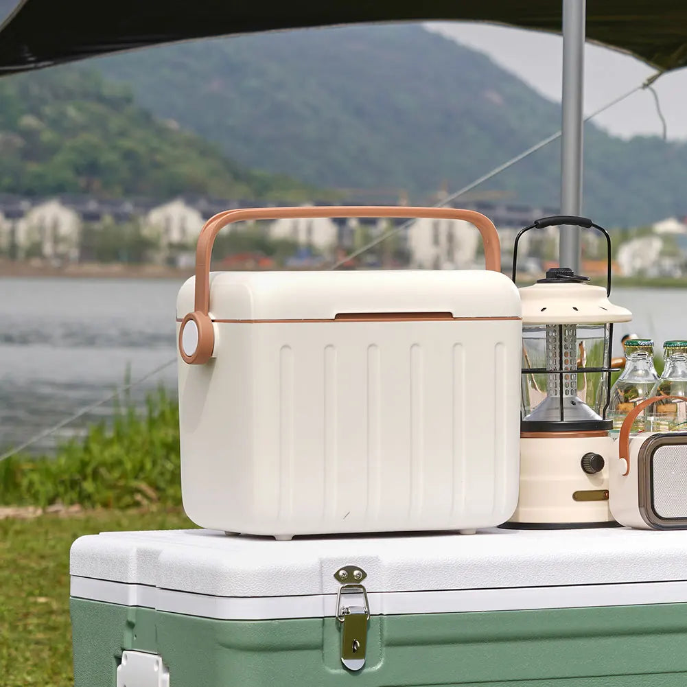 Portable 6L Insulated Ice Cooler Box