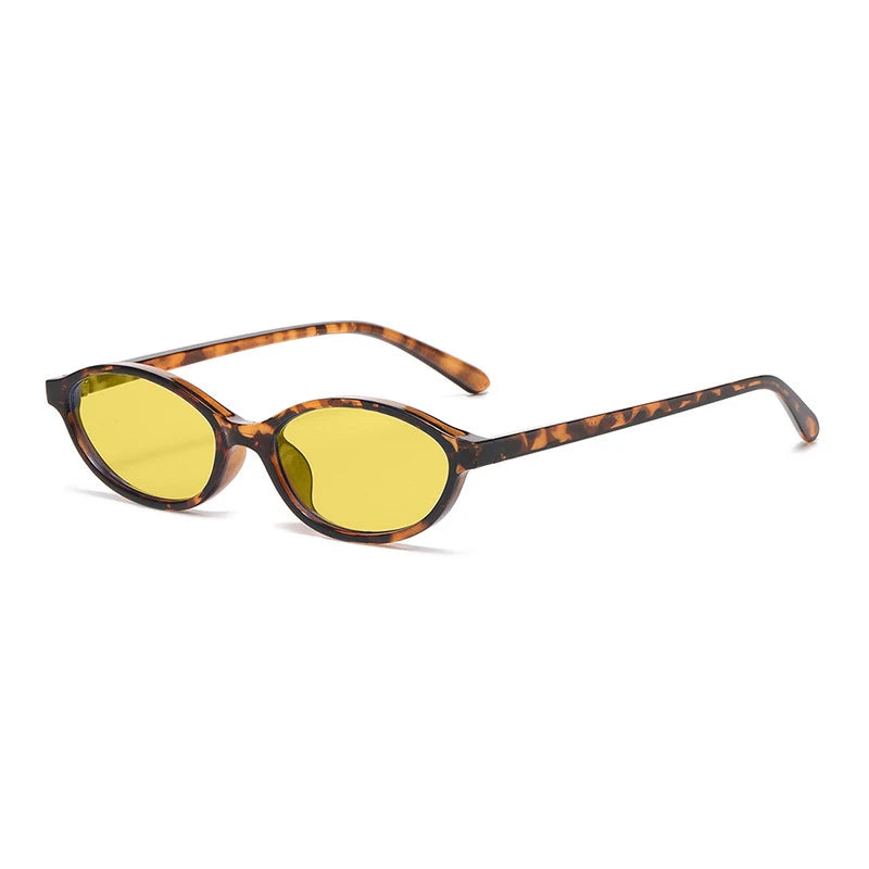 Retro Oval UV400 Sunglasses