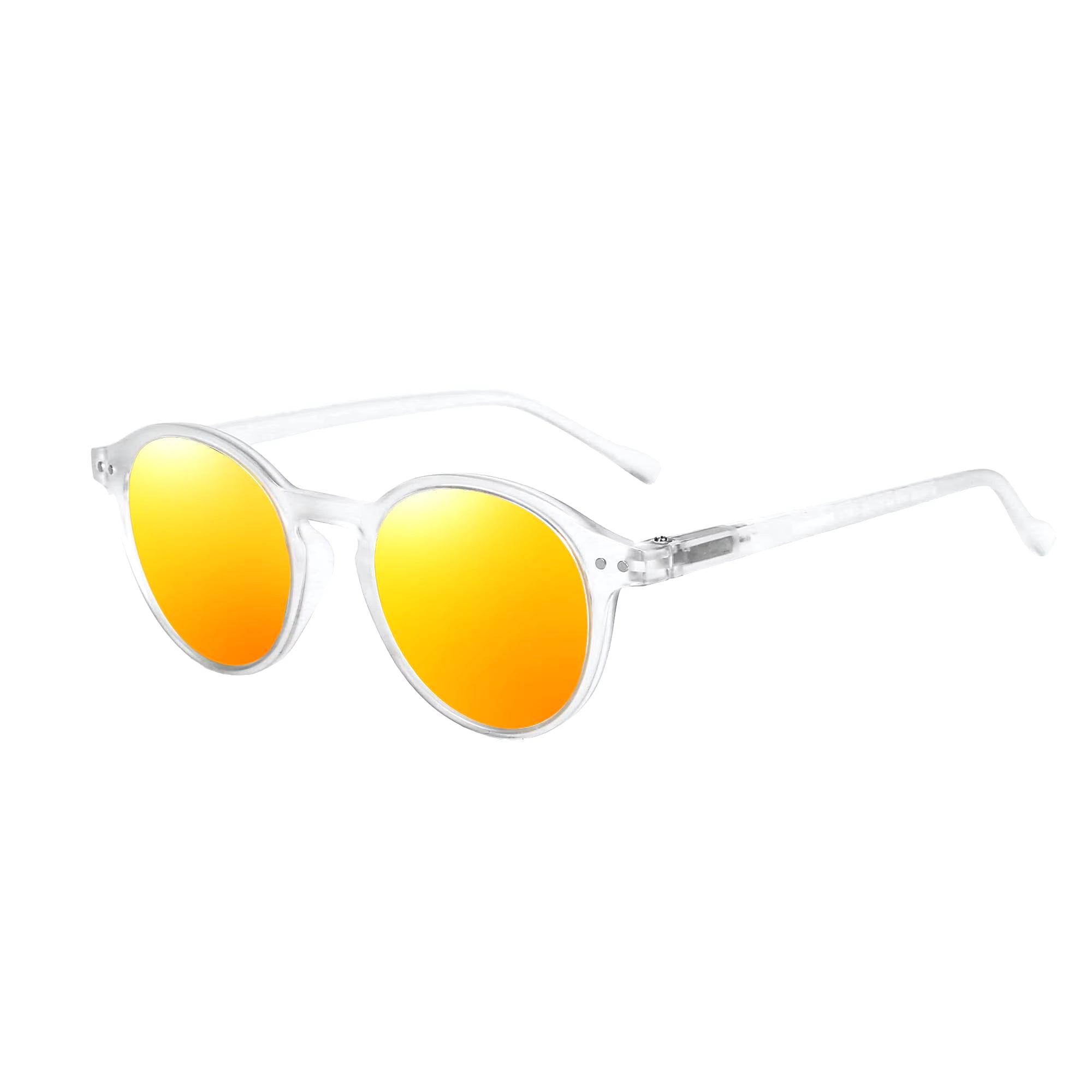 Retro Round Polarized Sunglasses