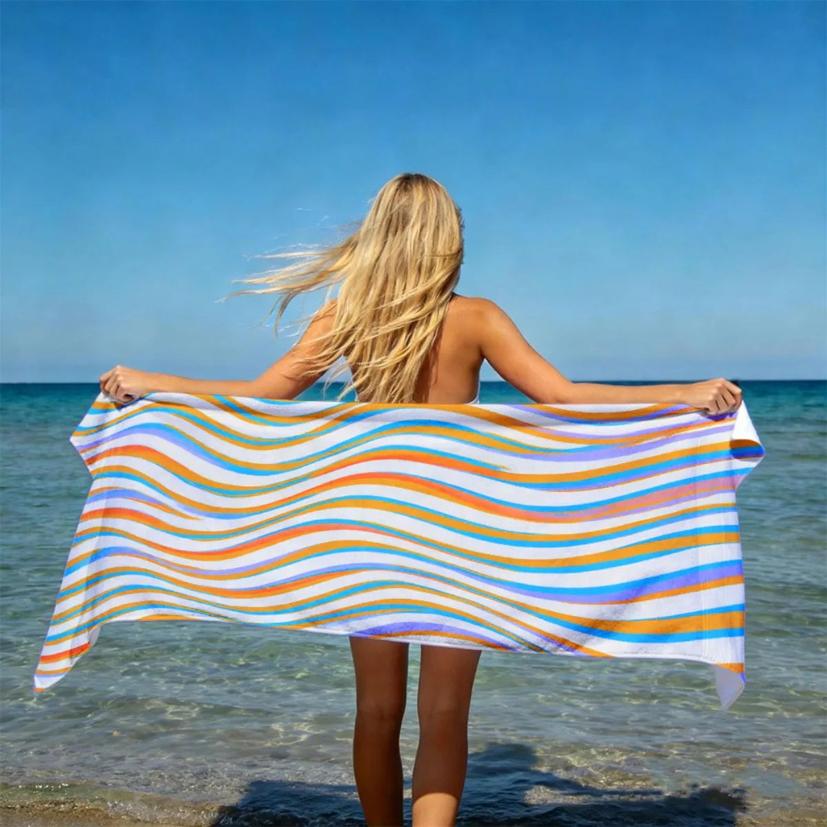 Oversized Plush Beach Towel