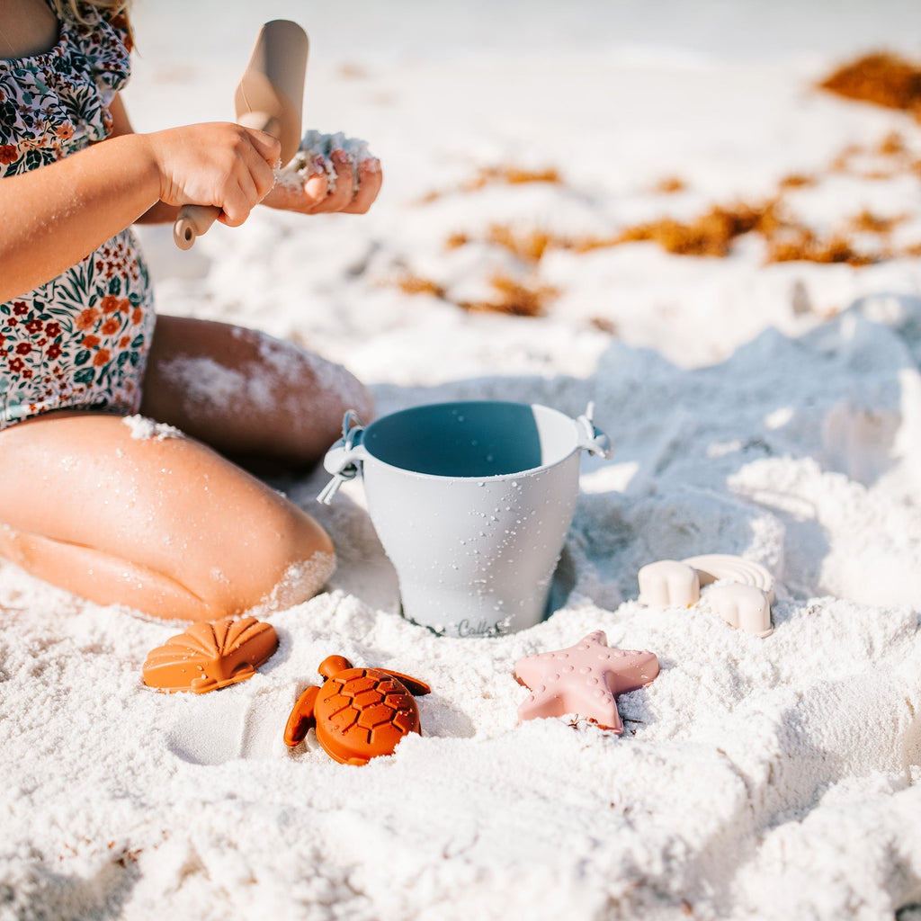 Calla and Friends Hudson Silicone Beach Toy Set - Spring Remix
